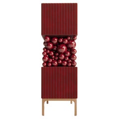 Meuble décoratif en laiton et bulles de métal par PANOPTIKUM COLLECTIONS