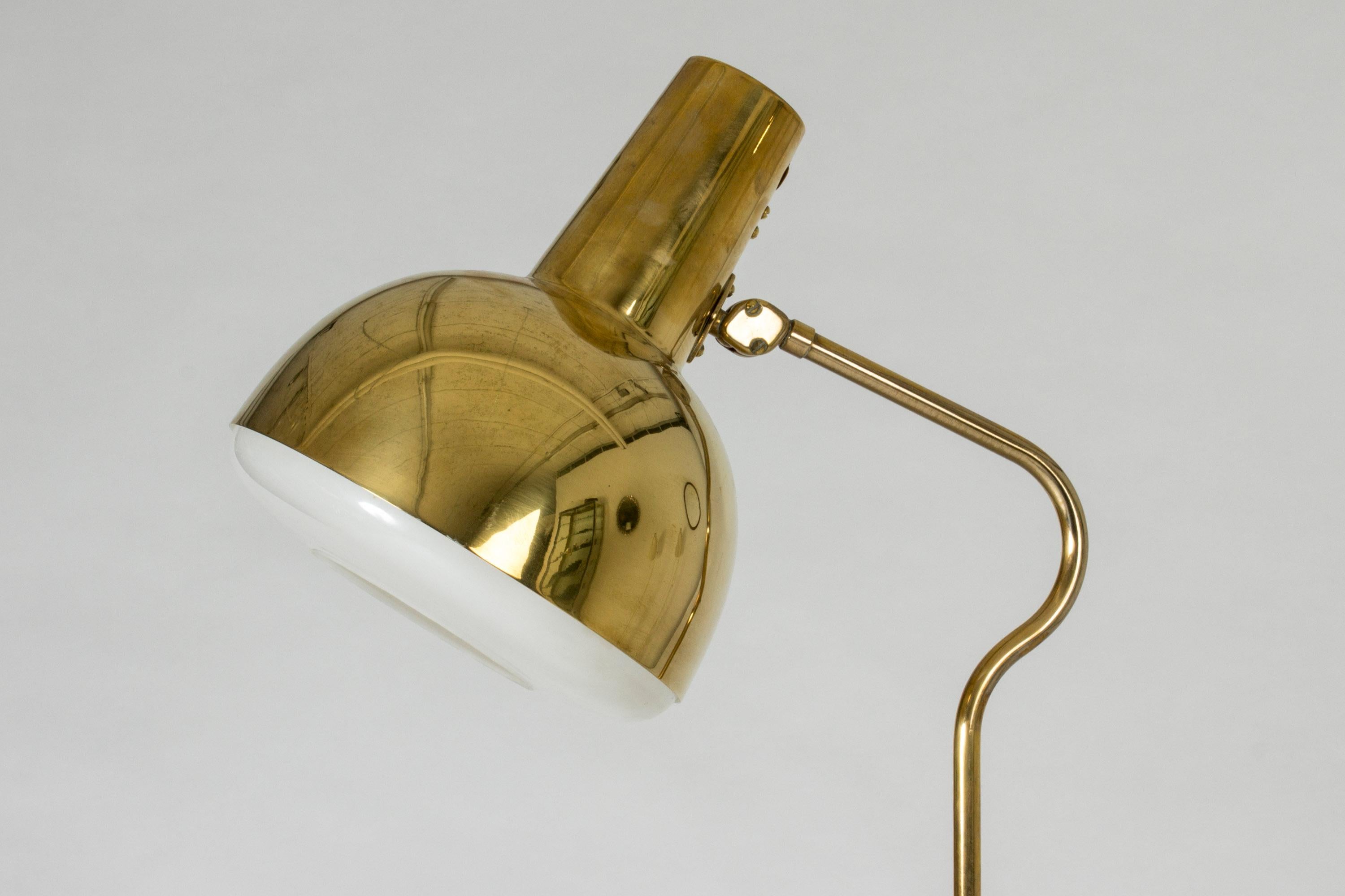 Brass and Metal Floor Lamp from ASEA 1
