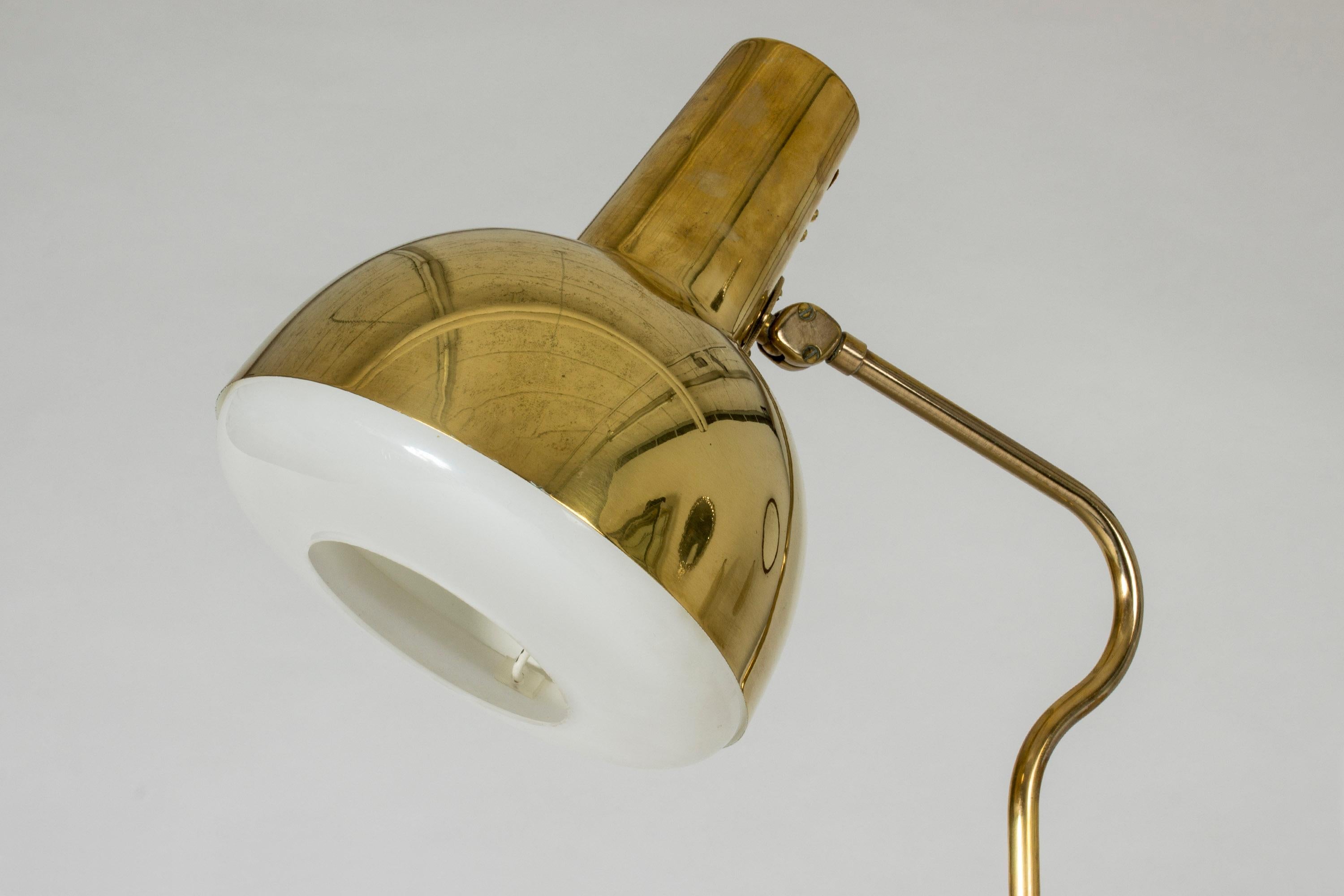 Brass and Metal Floor Lamp from ASEA 2