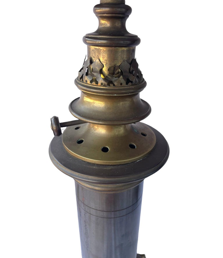 Brass and Metal Industrial Elegance by Chapman at 1stDibs