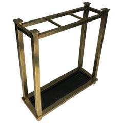 Brass and Metal Magazine Rack Brass and Metal Magazine Rack