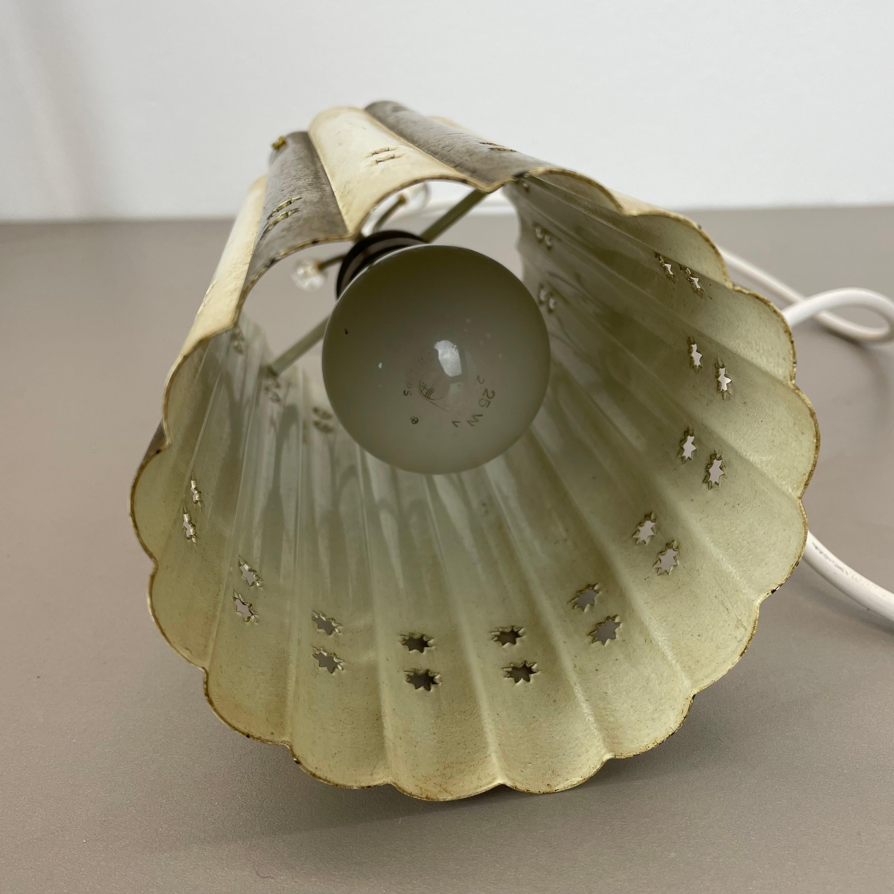 Brass and Metal Tube Hanging Light Vereinigte Werkstätten München, Germany, 1950 For Sale 15