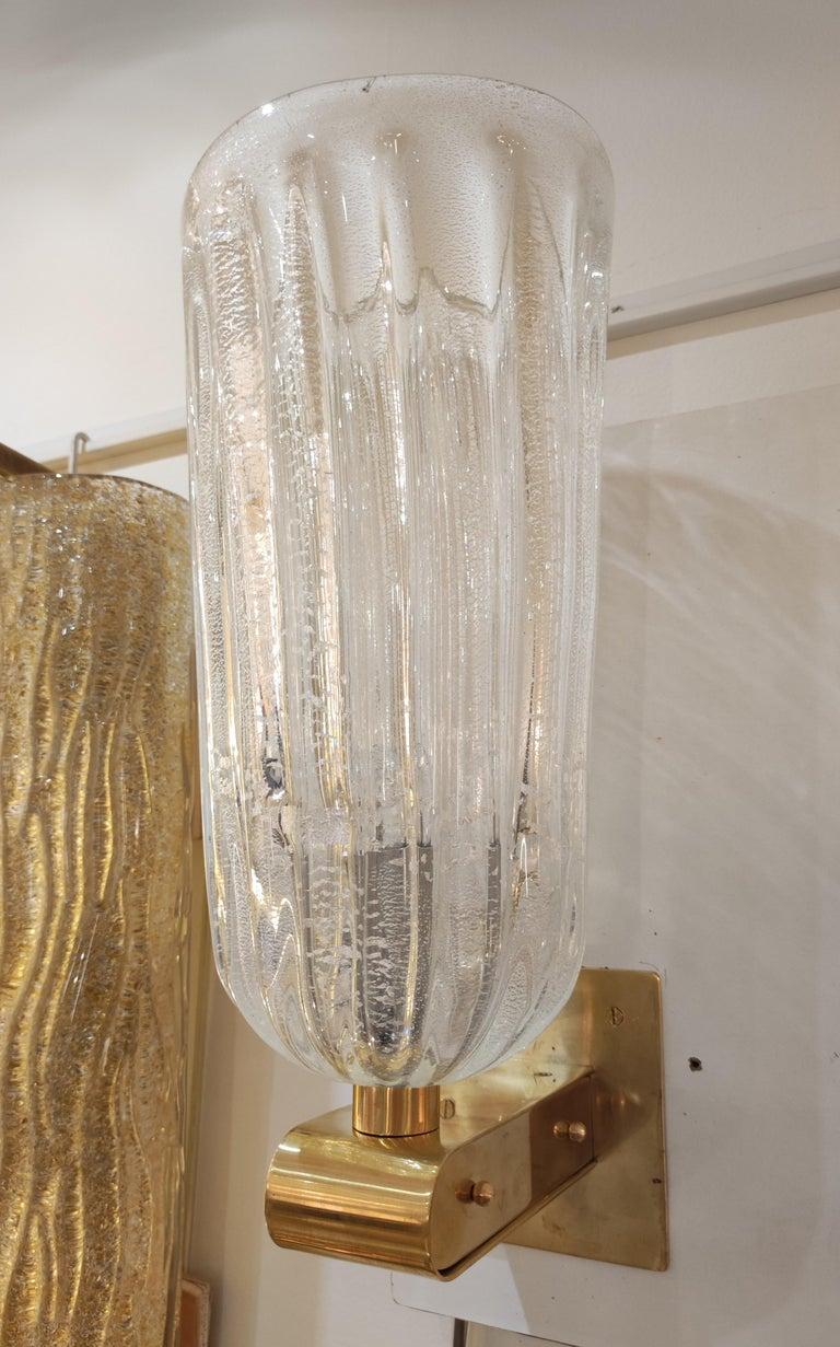 Lámpara de latón y cristal de Murano en Excelente estado para la venta en Saint-Ouen, FR