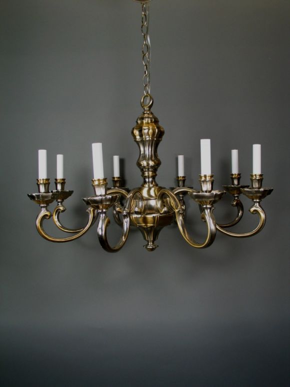 #1-3000. The two-tone polished brass and nickel finish gives a contemporary feeling to a Classic fixture.


 