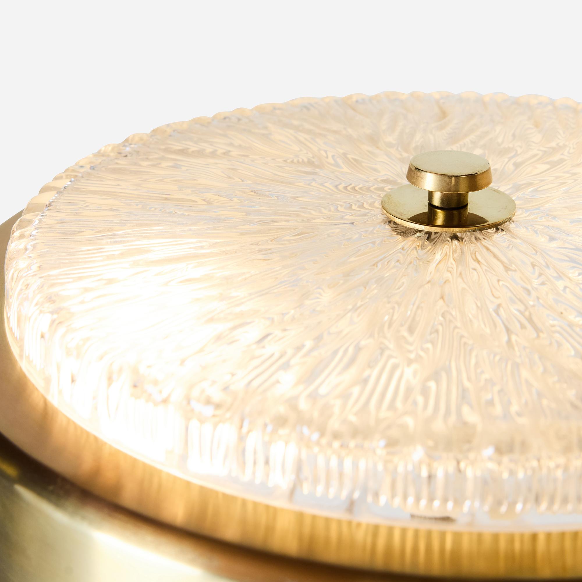 Brass and Oak Table Lamp Attributed to Bergboms For Sale 5