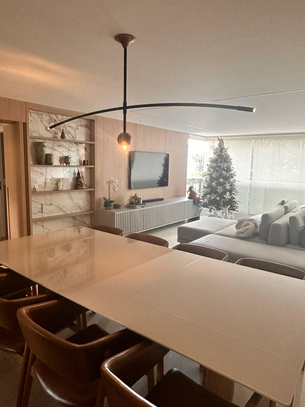 Flutua Luminária in ottone e legno di Andre Ferri Atelier in vendita 1