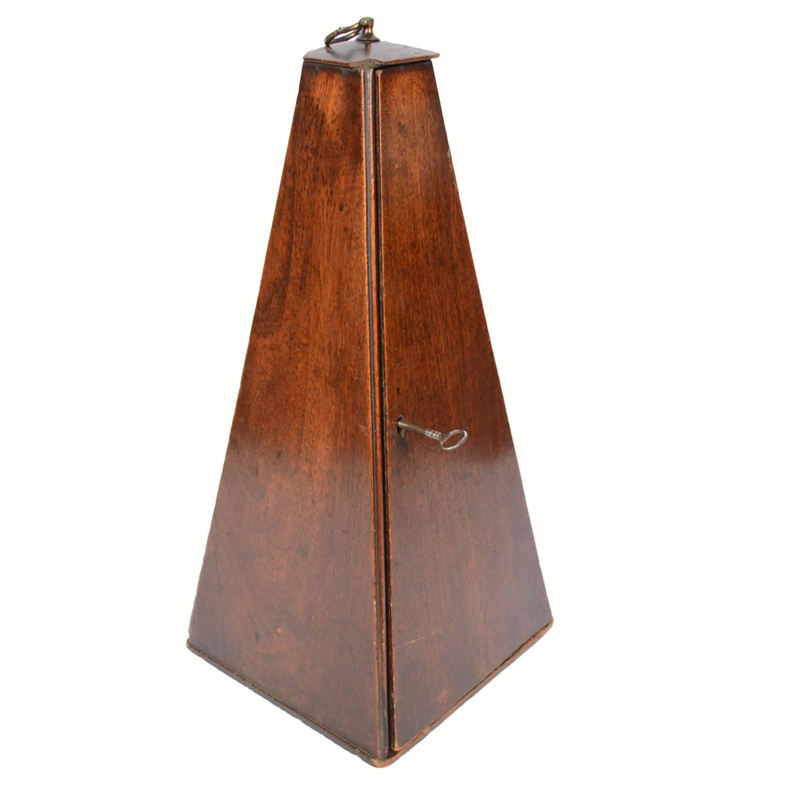 Microscope en laiton et bois:: modèle Culpeper:: vers 1770-1790 6