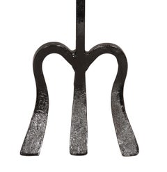 Brass and Wrought Iron Fireplace Trident