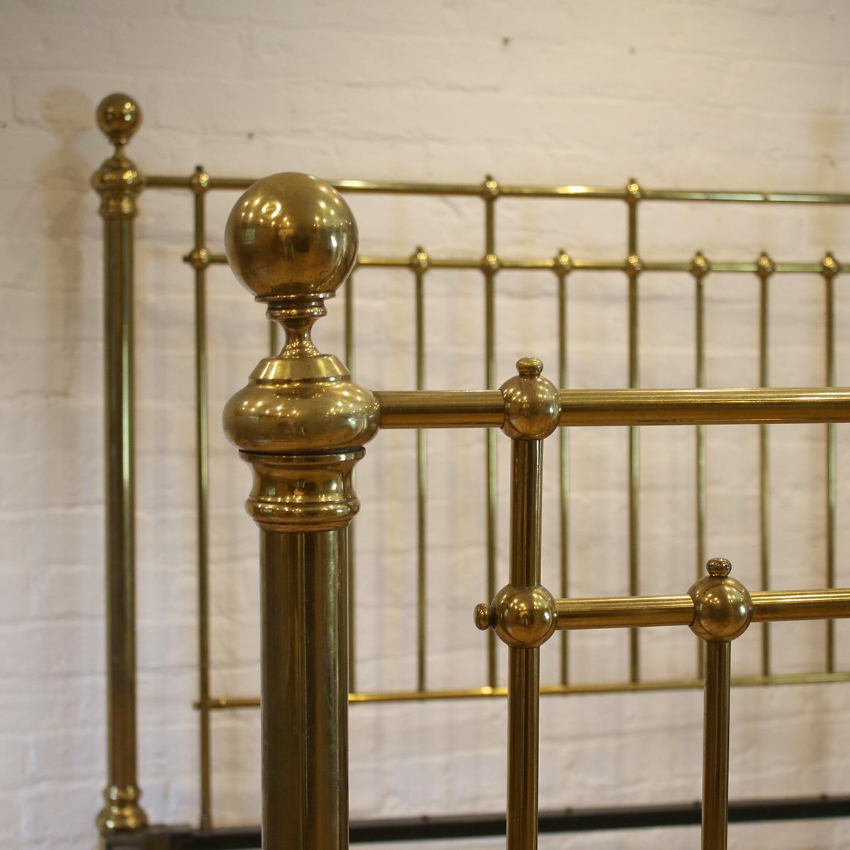 Victorian Brass Antique Bed MK198