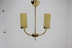 Brass Art Deco Bauhaus Pendant / 1930s