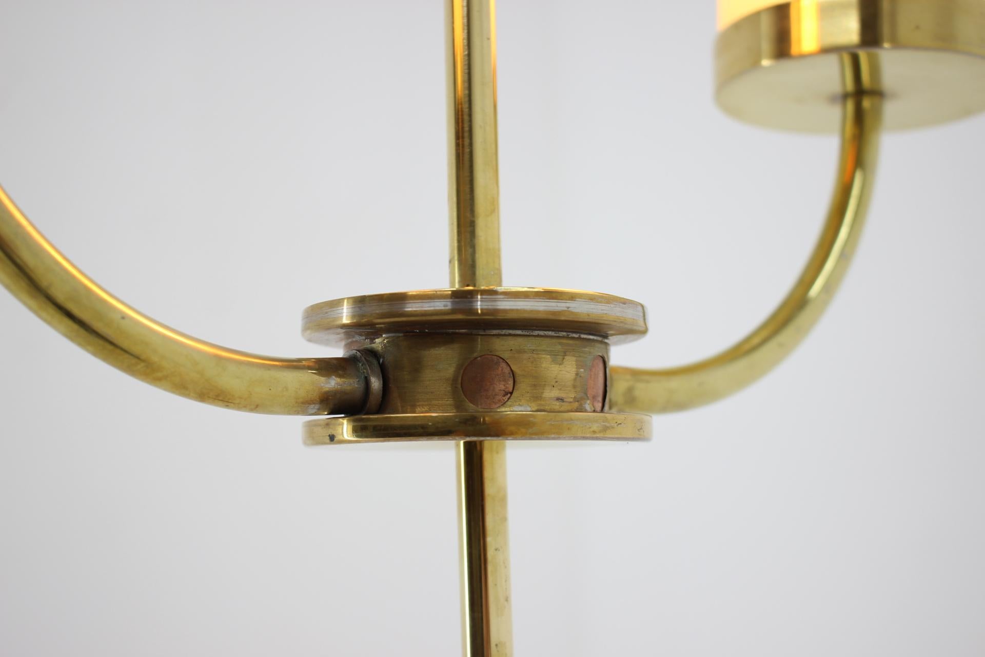 Mid-20th Century Brass Art Deco Bauhaus Pendant / 1930s For Sale
