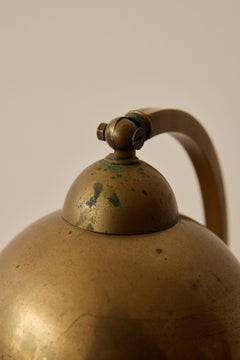 Brass Art Deco Desk Lamp from 1930's France