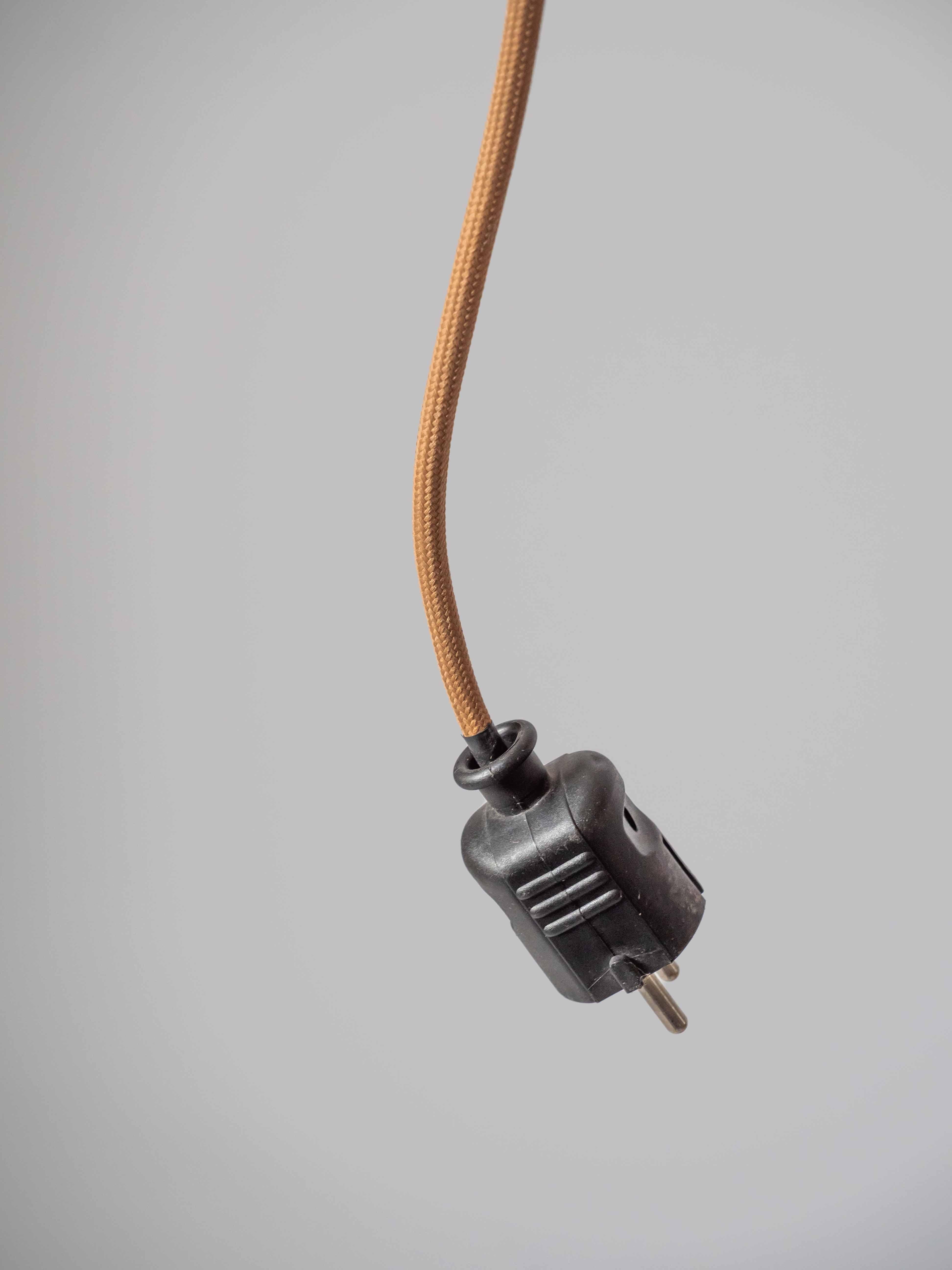 Lampe art déco en laiton en vente 2