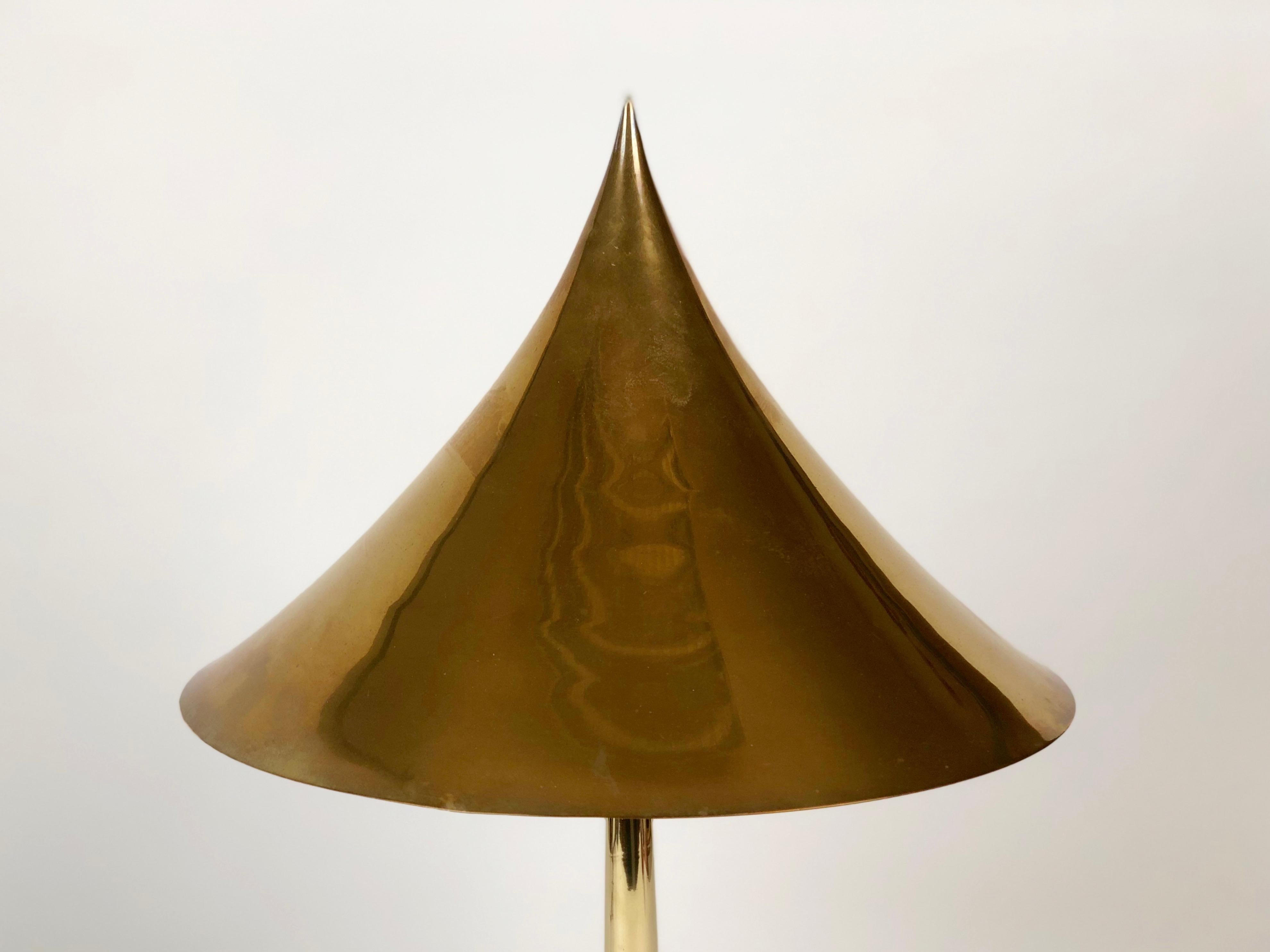 Austrian Brass Table Lamp Vienna Secession, Austria