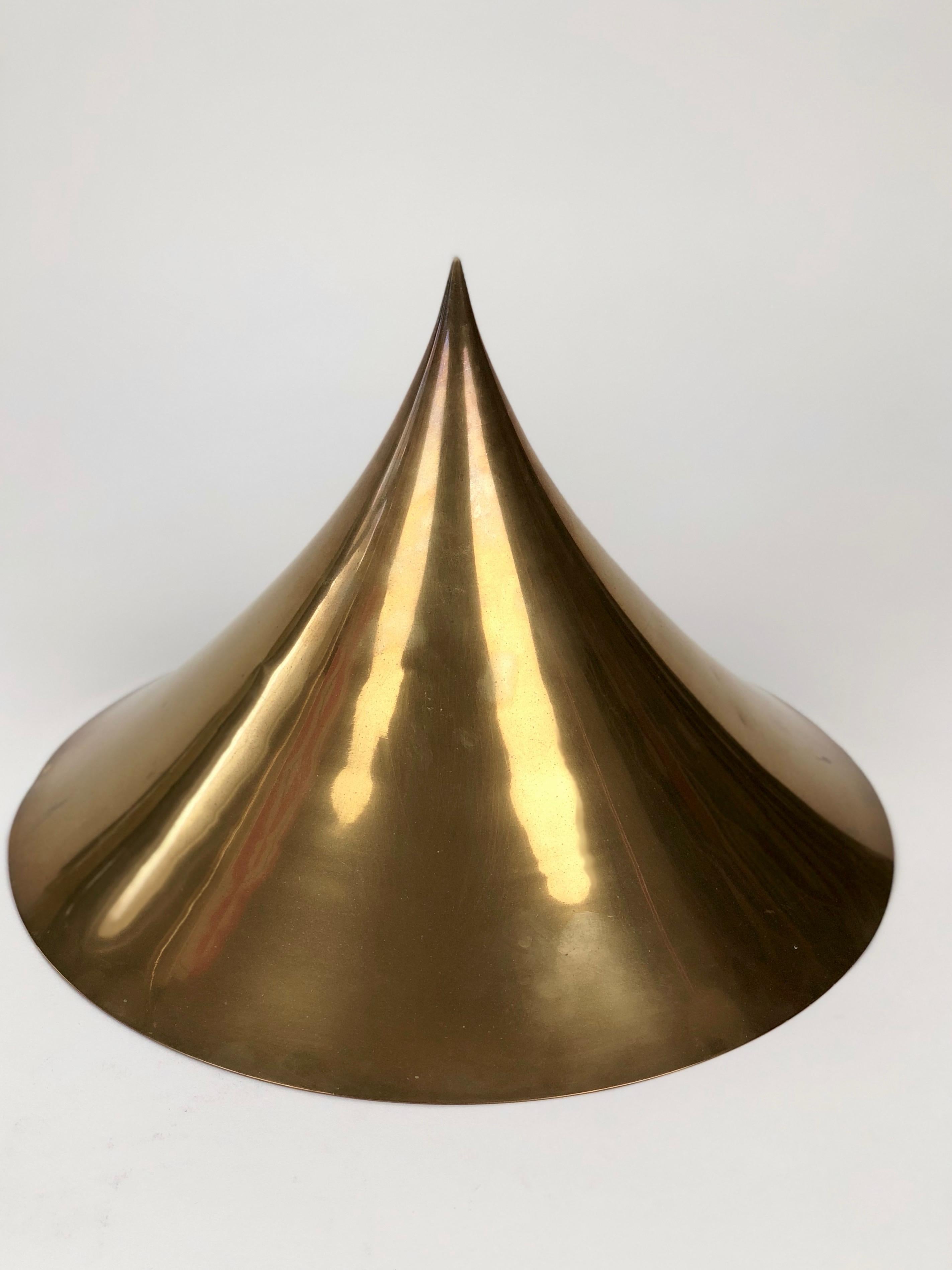 Brass Table Lamp Vienna Secession, Austria 1
