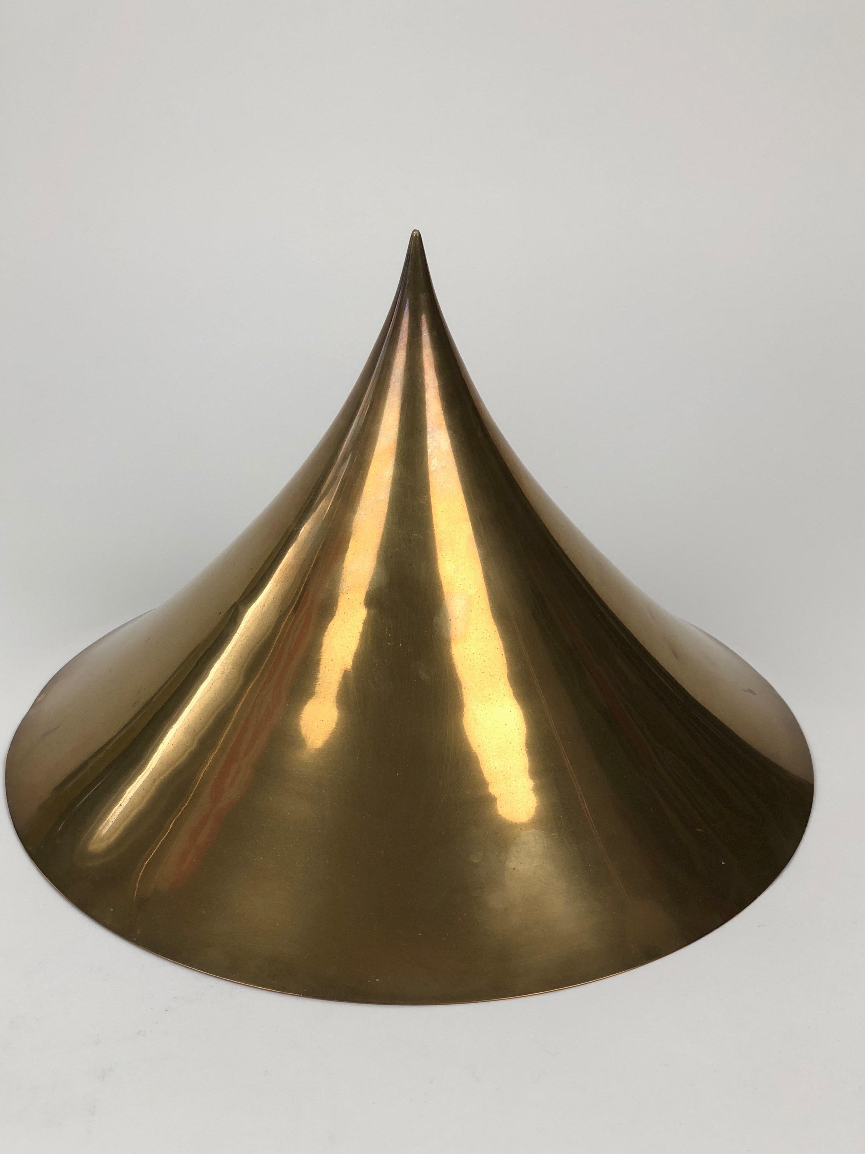 Brass Table Lamp Vienna Secession, Austria 2