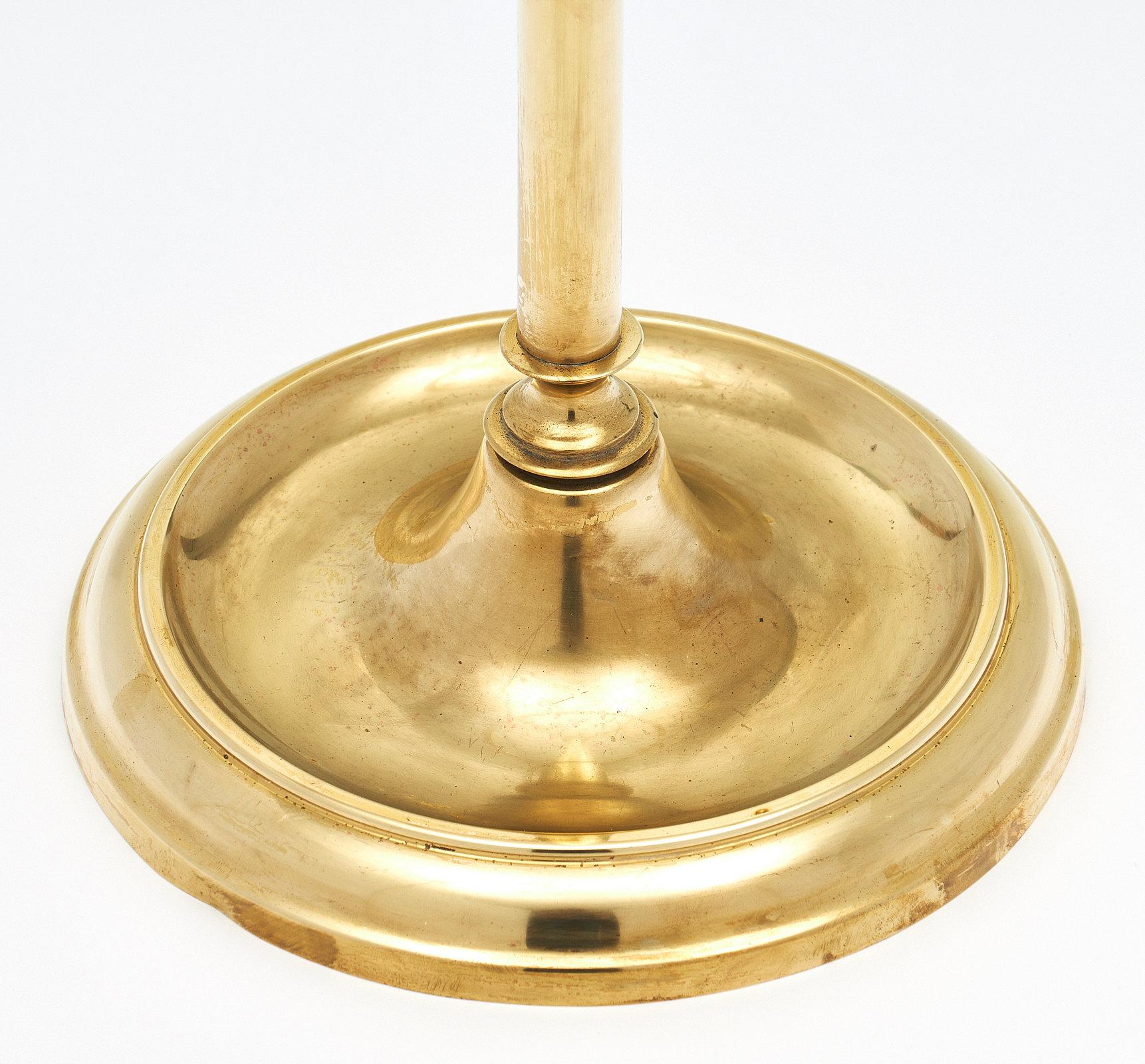 Brass Art Deco Period Umbrella Stand 2