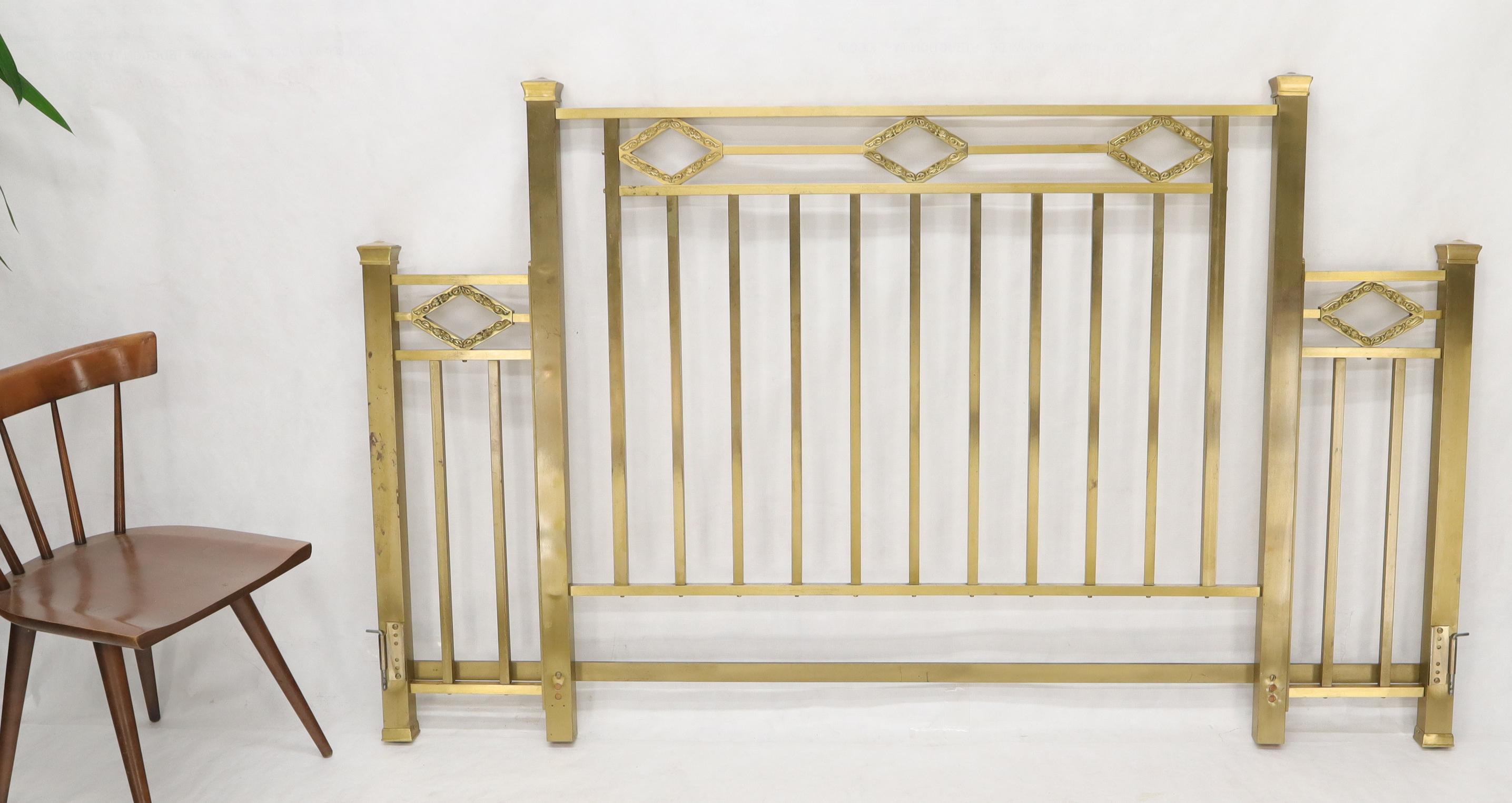 Brass Art Deco Sideboard Mid-Century Modern For Sale 1