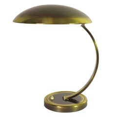 Brass Art Deco Table Lamp by Christian Dell for Kaiser, Germany, 1950