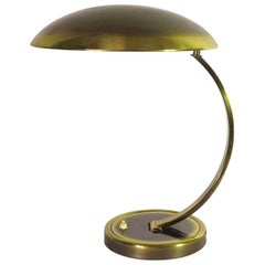 Brass Art Deco Table Lamp by Christian Dell for Kaiser, Germany, 1950