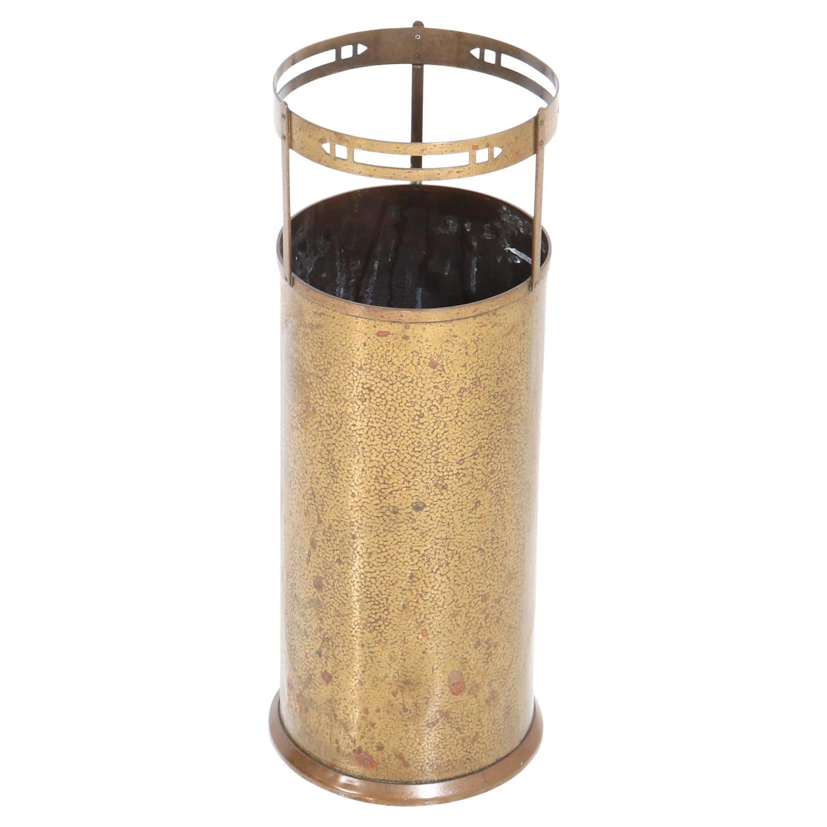 American Arts and Crafts Pottery Umbrella Stand at 1stDibs