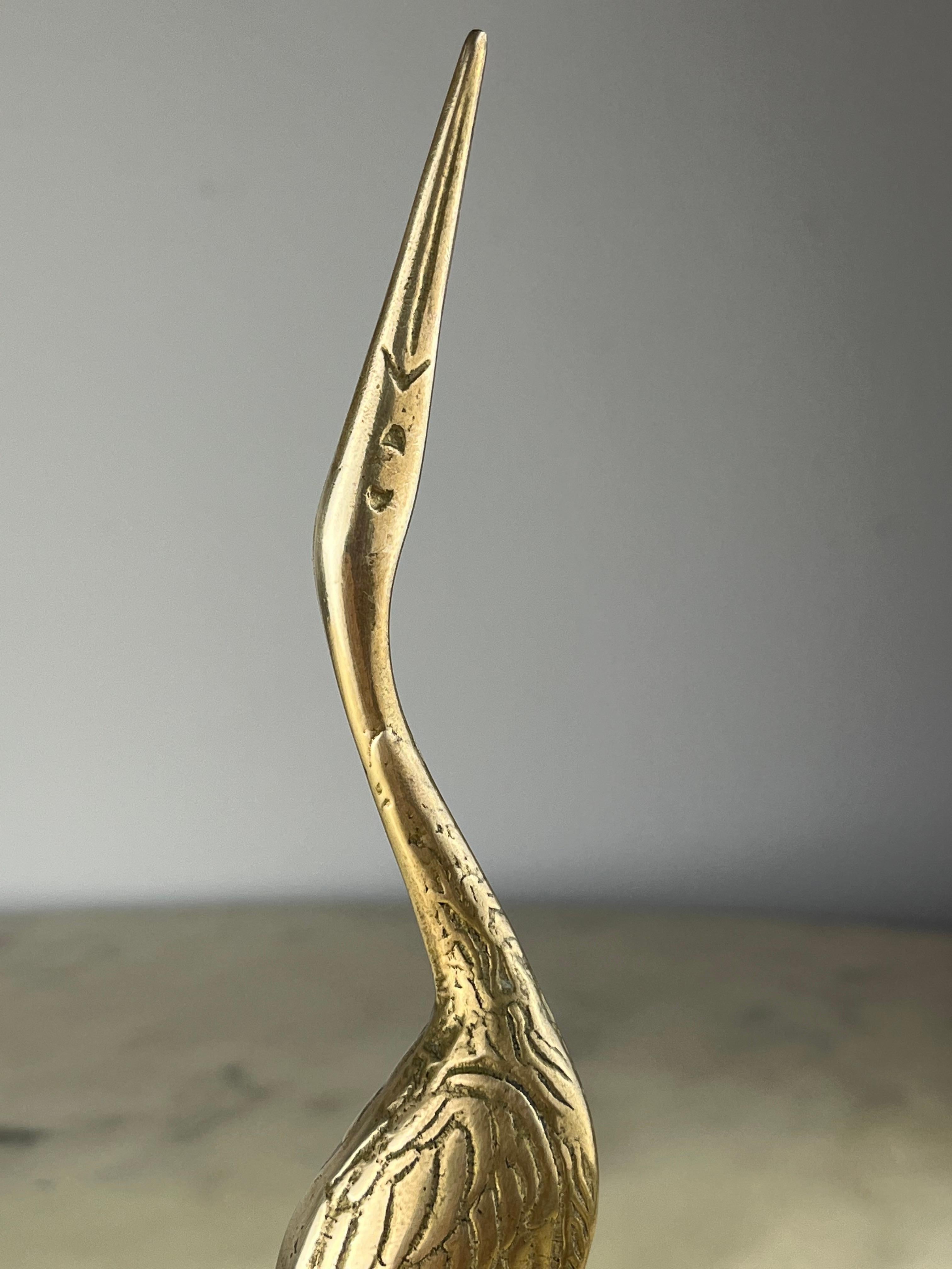 Mid-Century Flamingo Brass Ashtray Italian Design 1960s For Sale 1