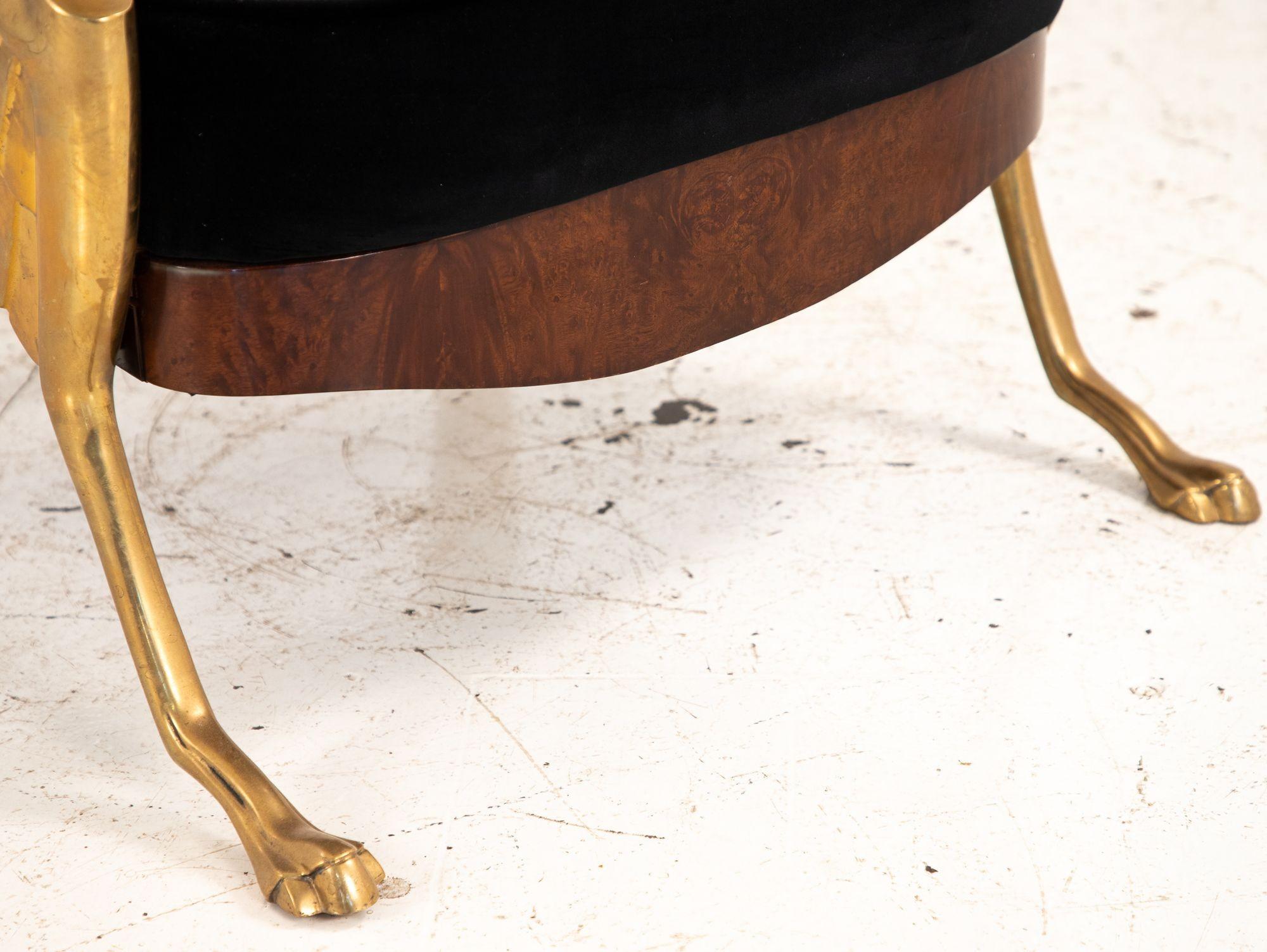 Brass Atlantis Chair in the Style of Mark Brazier Jones 6