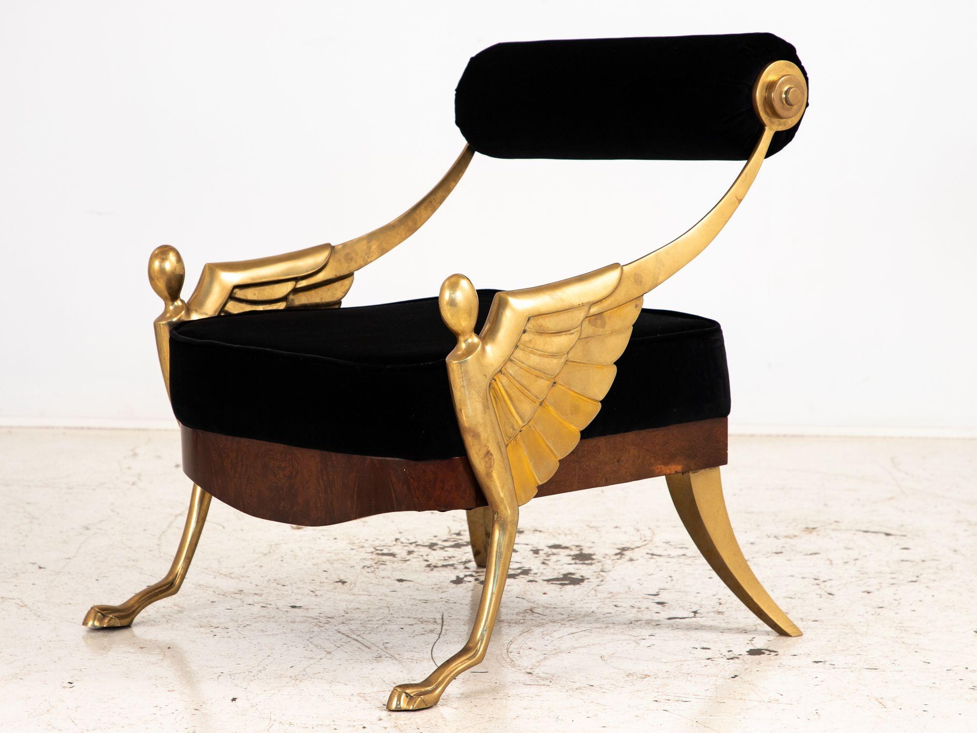 Brass Atlantis Chair in the Style of Mark Brazier Jones 7