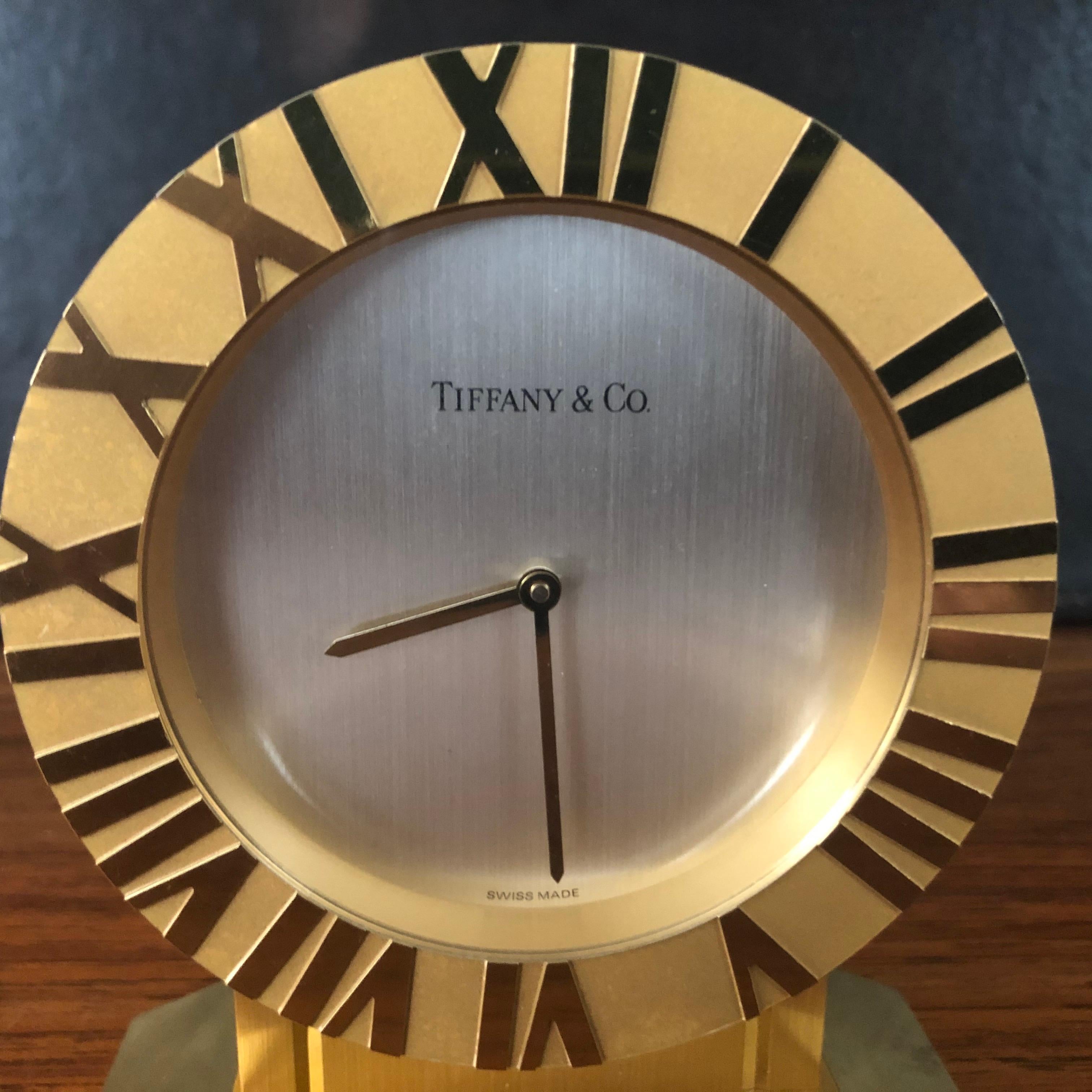 tiffany and co clock swiss made