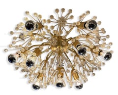 Brass Austrian Snowflake Sputnik