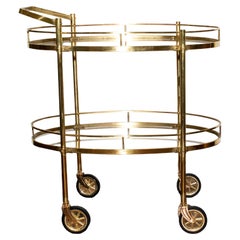 Brass Bar Cart