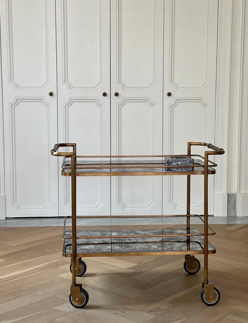 bar cart vintage