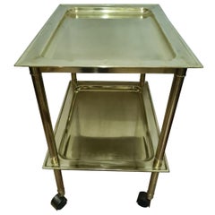 Brass Bar Trolley