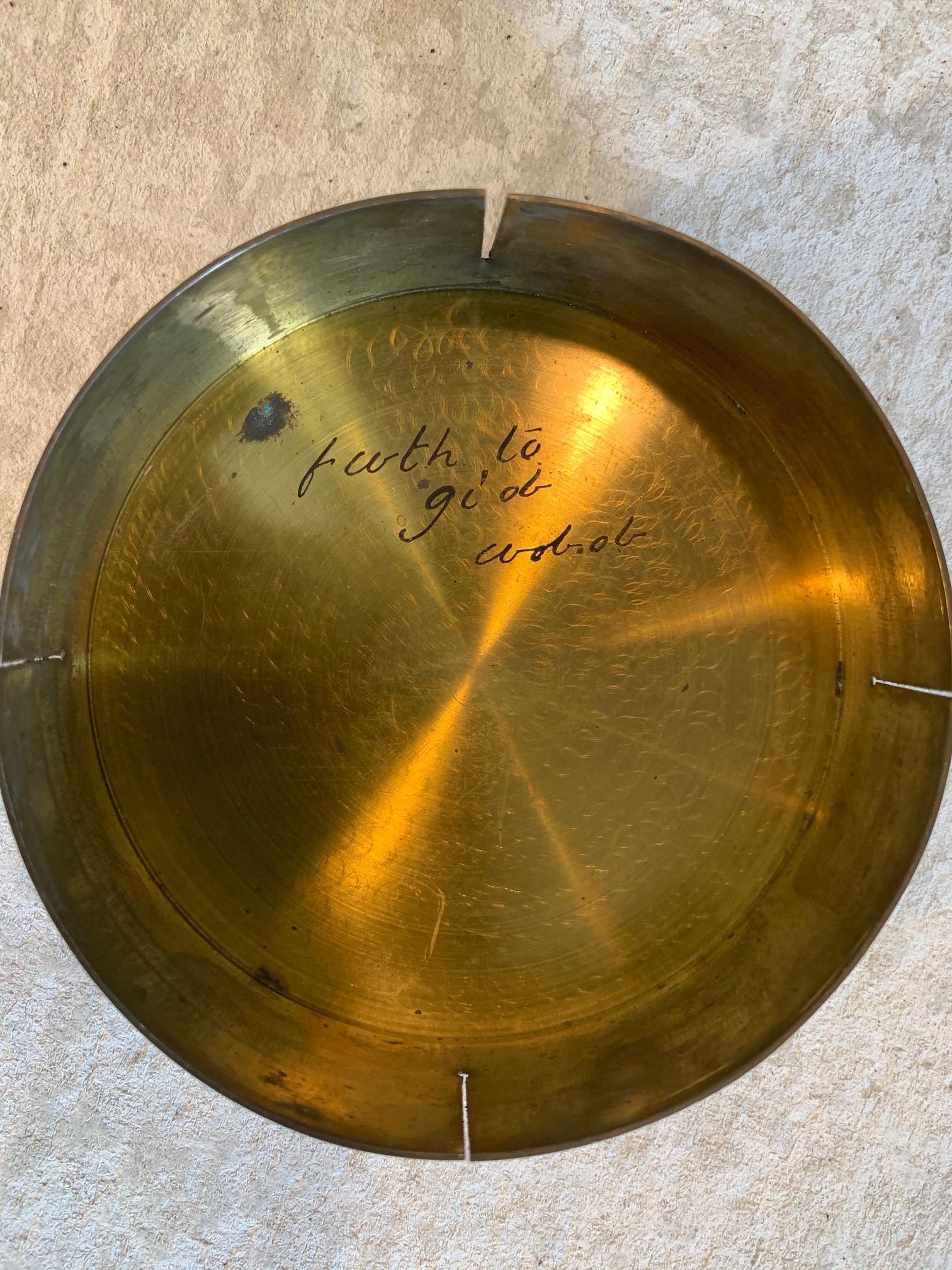 oscope en laiton, Bardou and Son Badged James W. Queen and Co. en vente 2