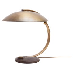 Brass Bauhaus Art Deco Hillebrand Desk Lamp, Germany