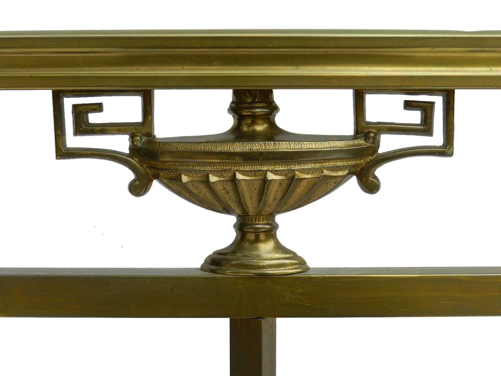 antique french brass bed