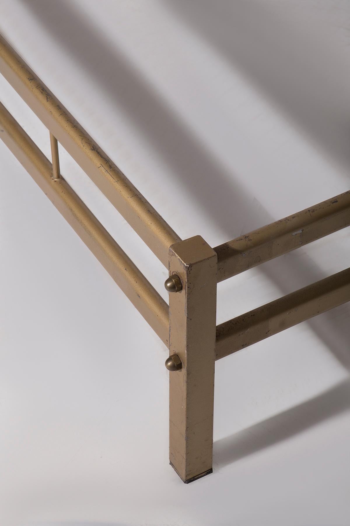 Late 20th Century Brass Bedhead by Luciano Frigerio