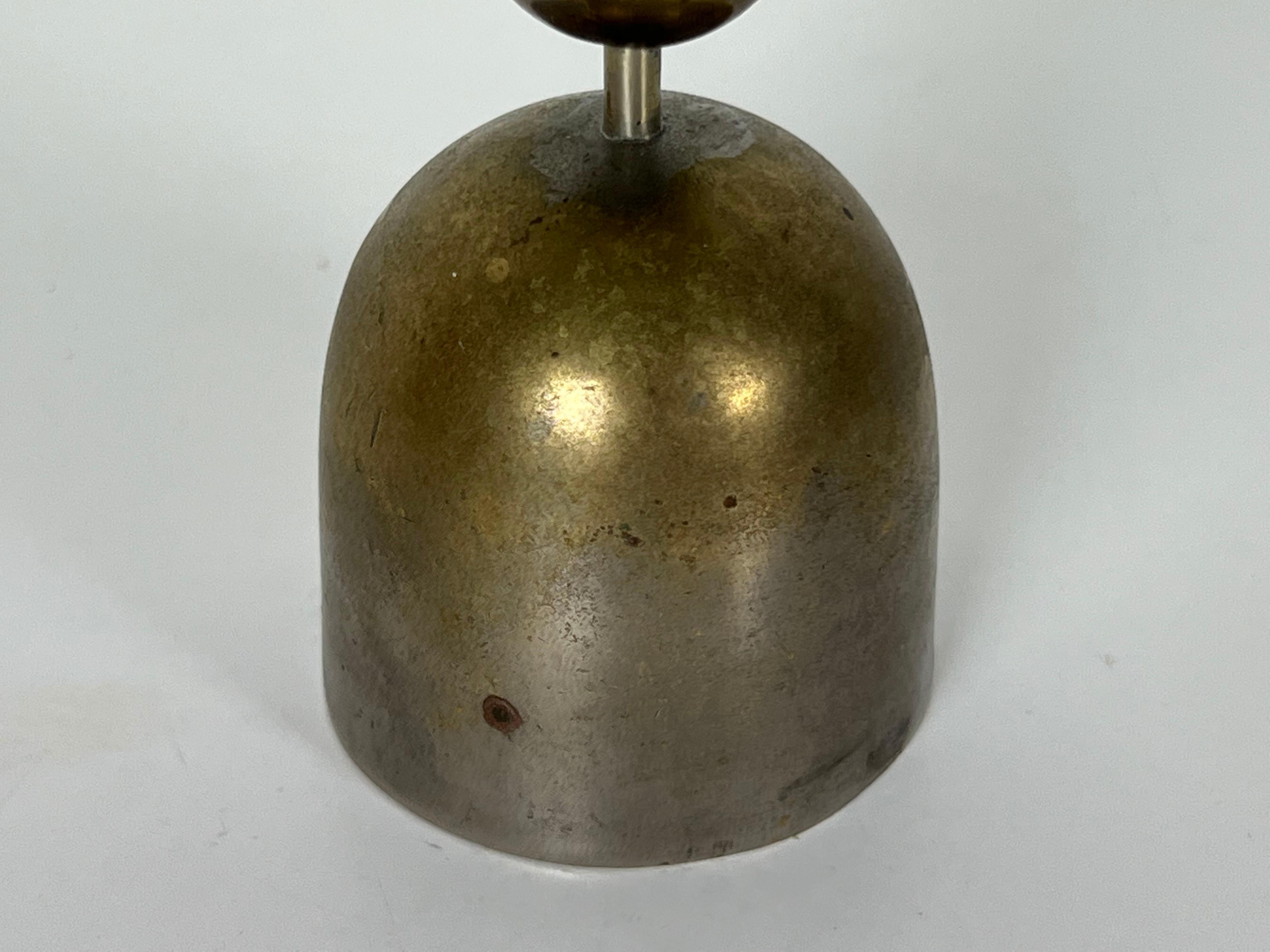 Austrian Brass Bell by Karl Hagenauer for Werkstatte Hagenauer