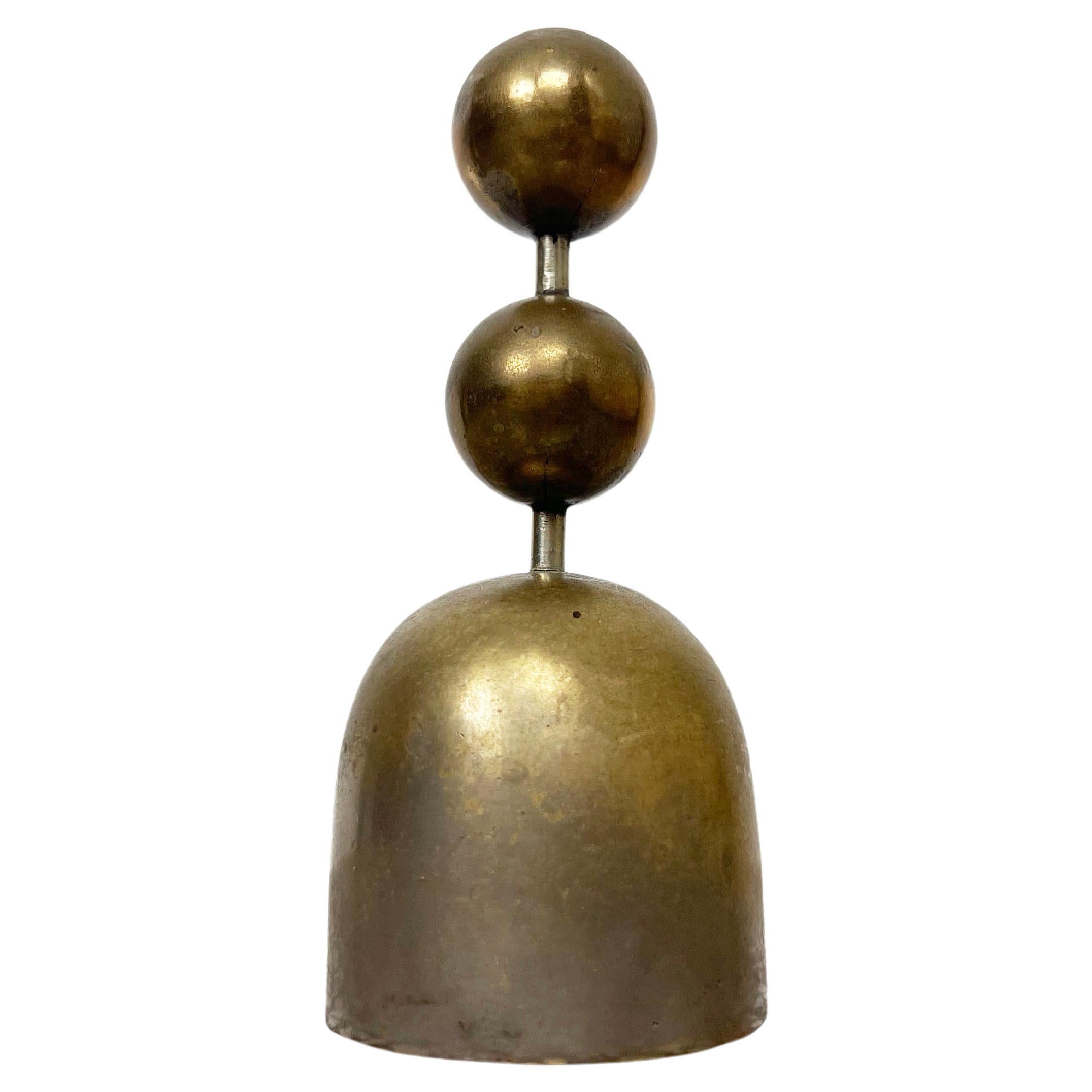 Brass Bell by Karl Hagenauer for Werkstatte Hagenauer