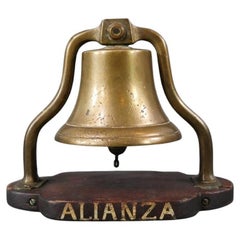 Brass Bell From Yacht Alianza