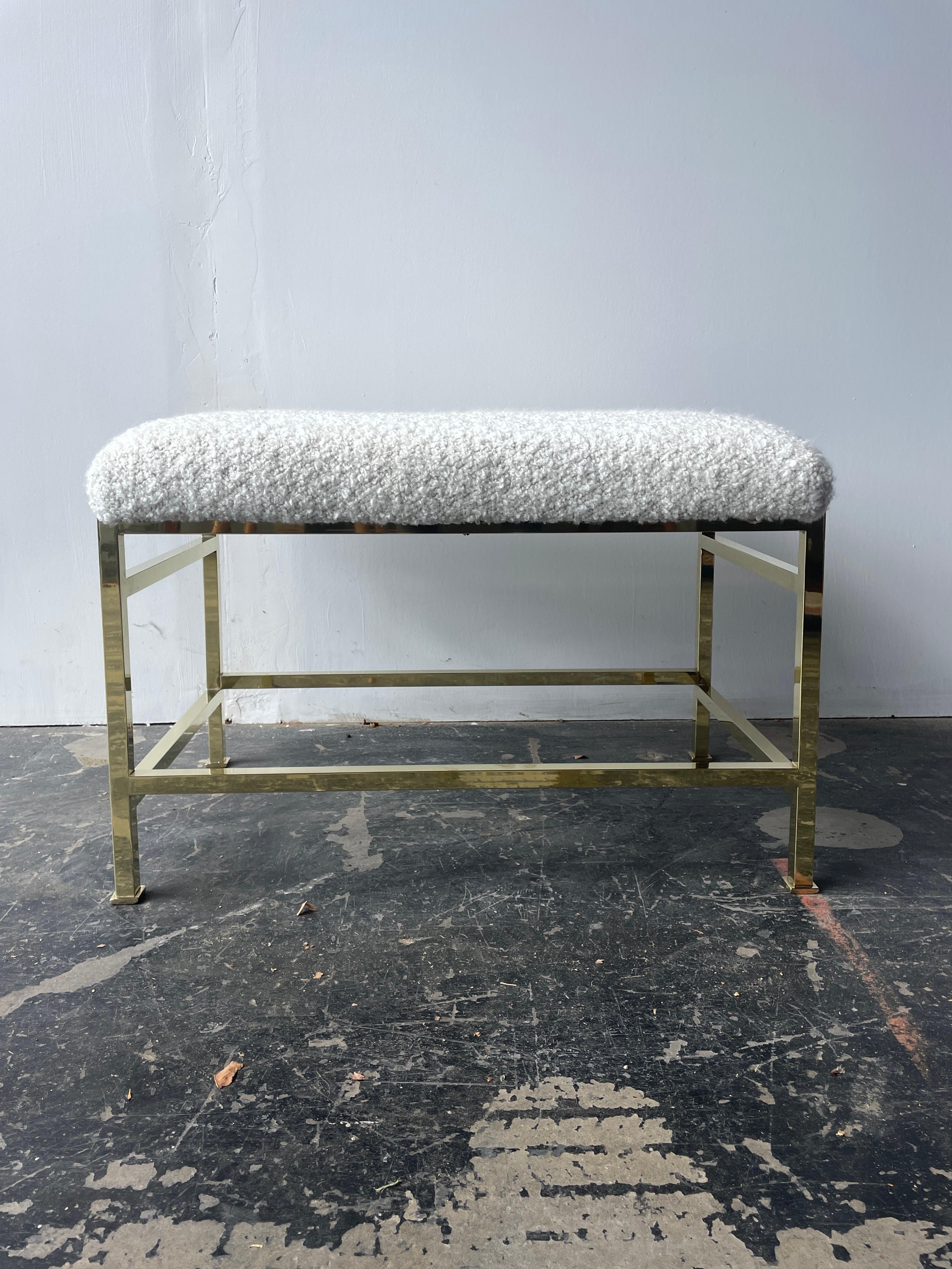 Brass Bench by Edward Wormley for Dunbar 1