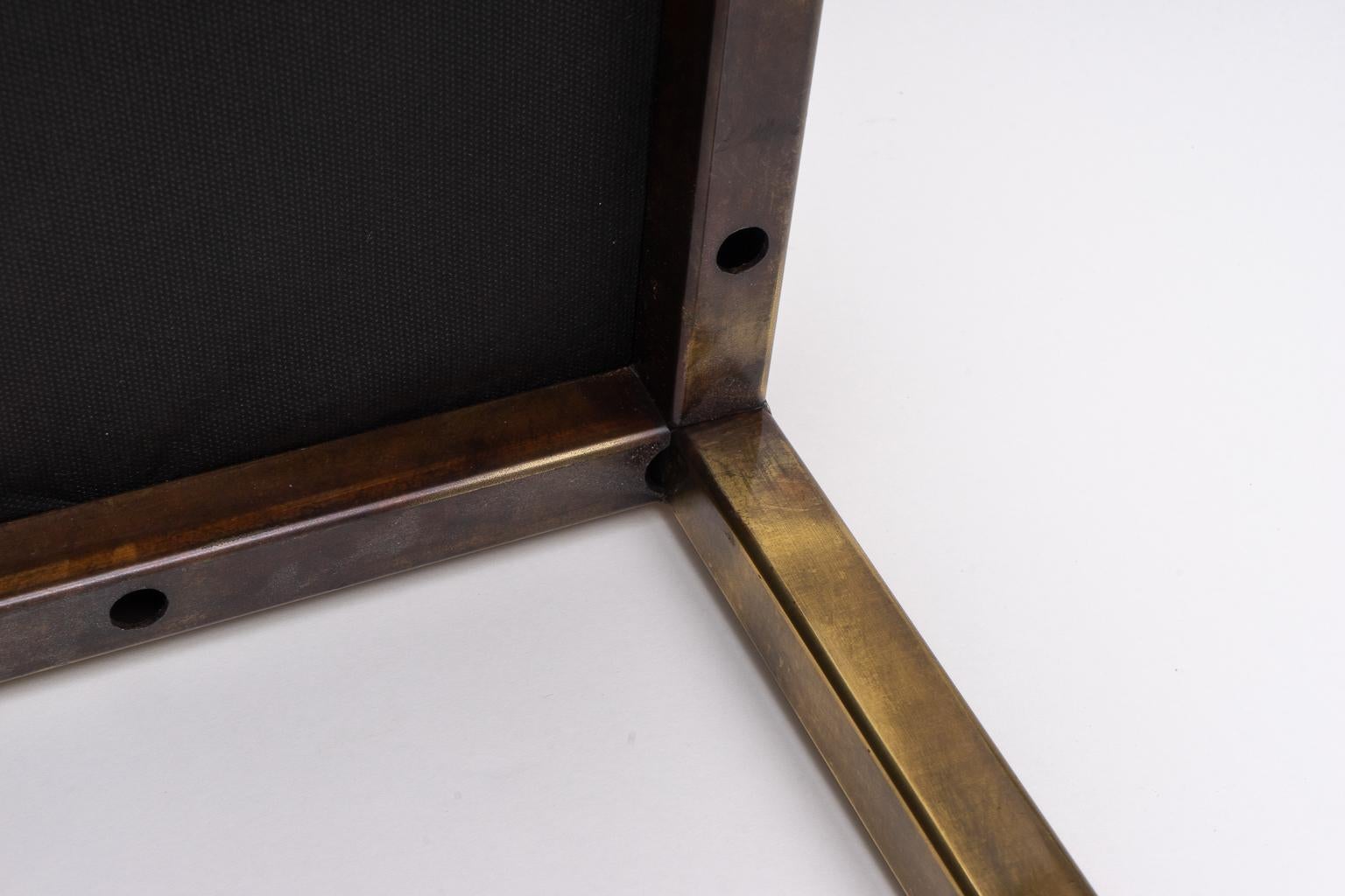 XX secolo Panchina in ottone di Mastercraft in vendita