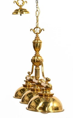 Brass Billiard Light