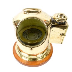 Brass Binnacle for Lifeboat, 1920s