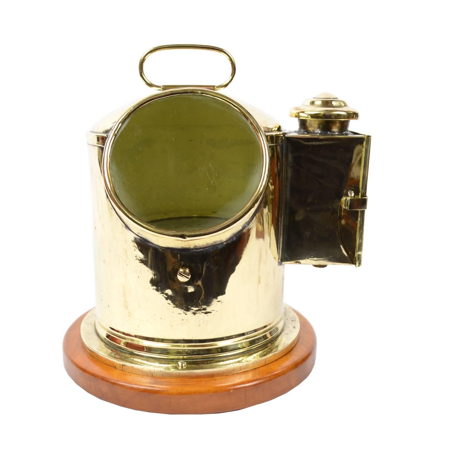 Early 20th Century Brass Binnacle for Lifeboat, 1920s