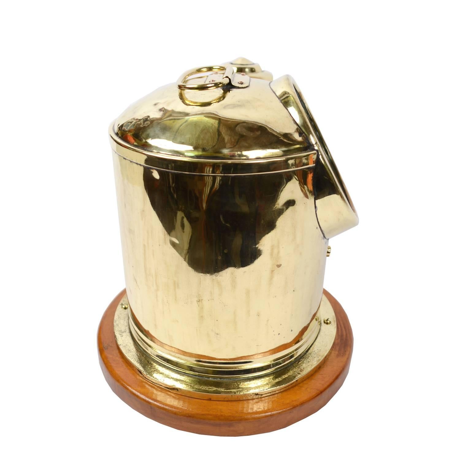 Brass Binnacle for Lifeboat, 1920s 1