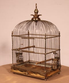 Brass Bird Cage - 19th Century