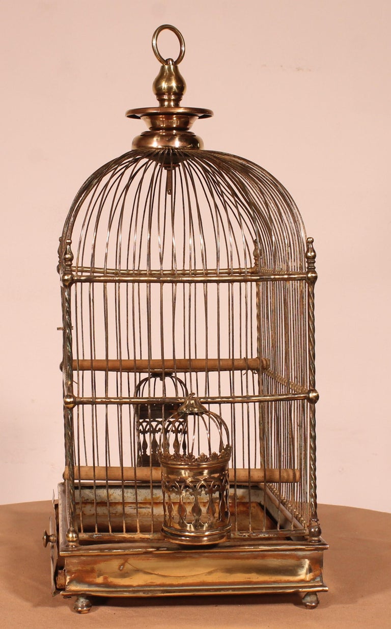 Brass Bird Cage - 19th Century For Sale at 1stDibs