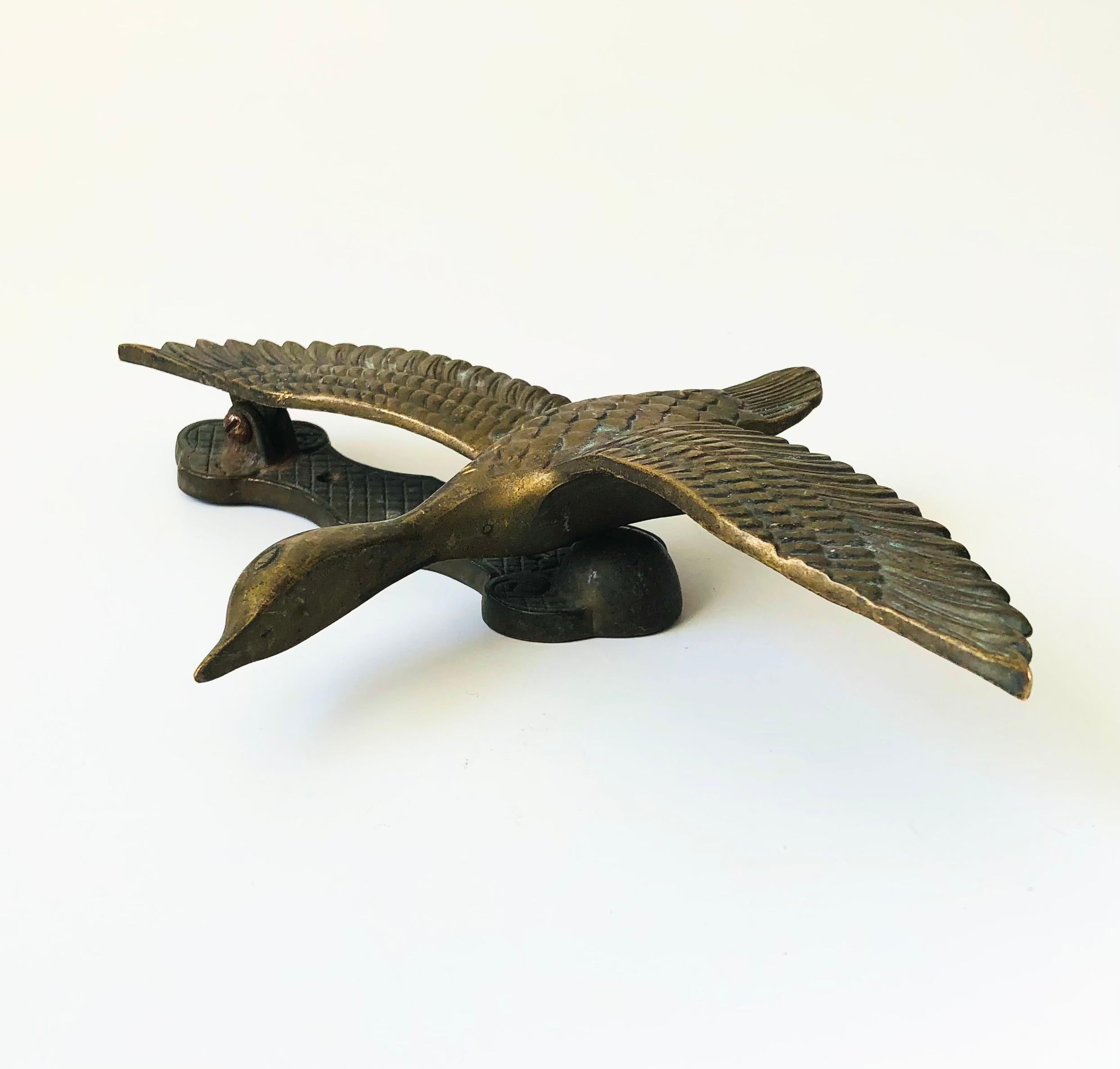 Brass Bird Door Knocker 5