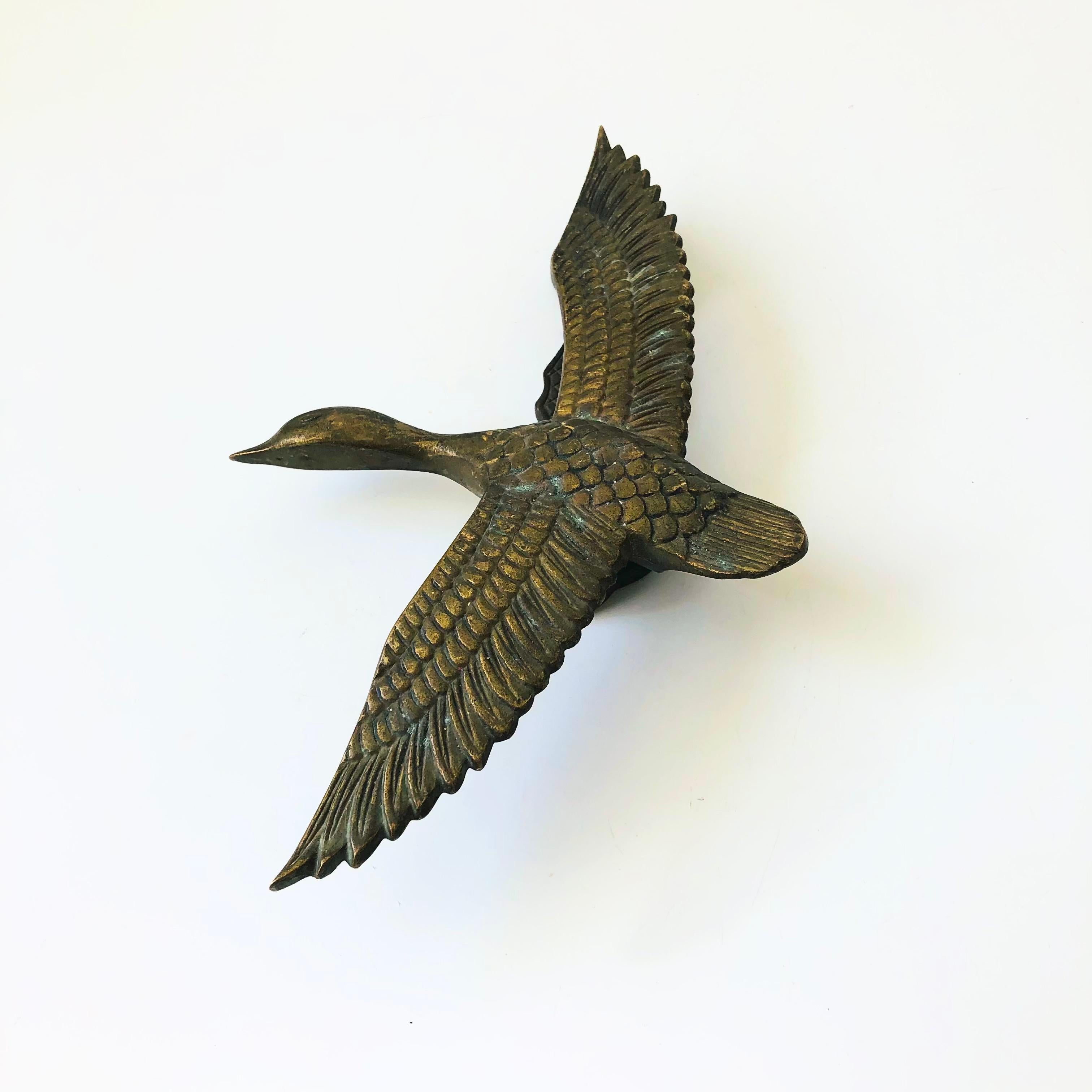 Taiwanese Brass Bird Door Knocker